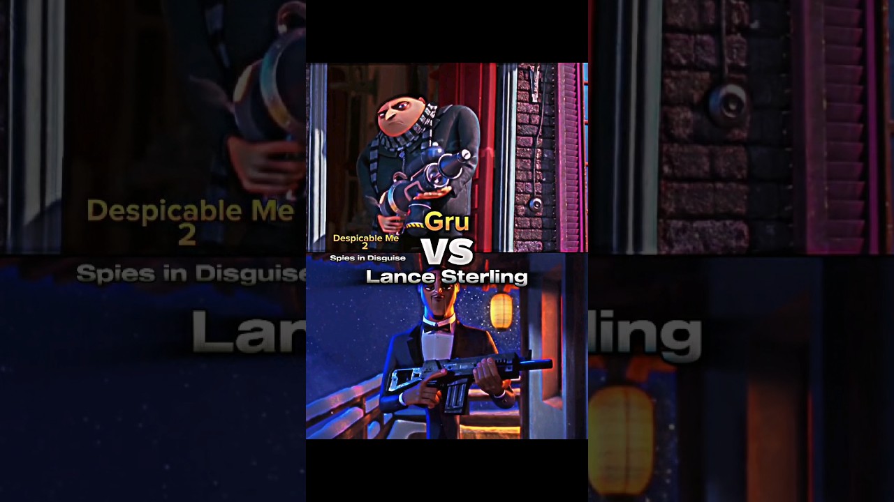 Gru Vs Lance Sterling #meme #edit #illumination #bluesky #despicableme #minions #spiesindisguise