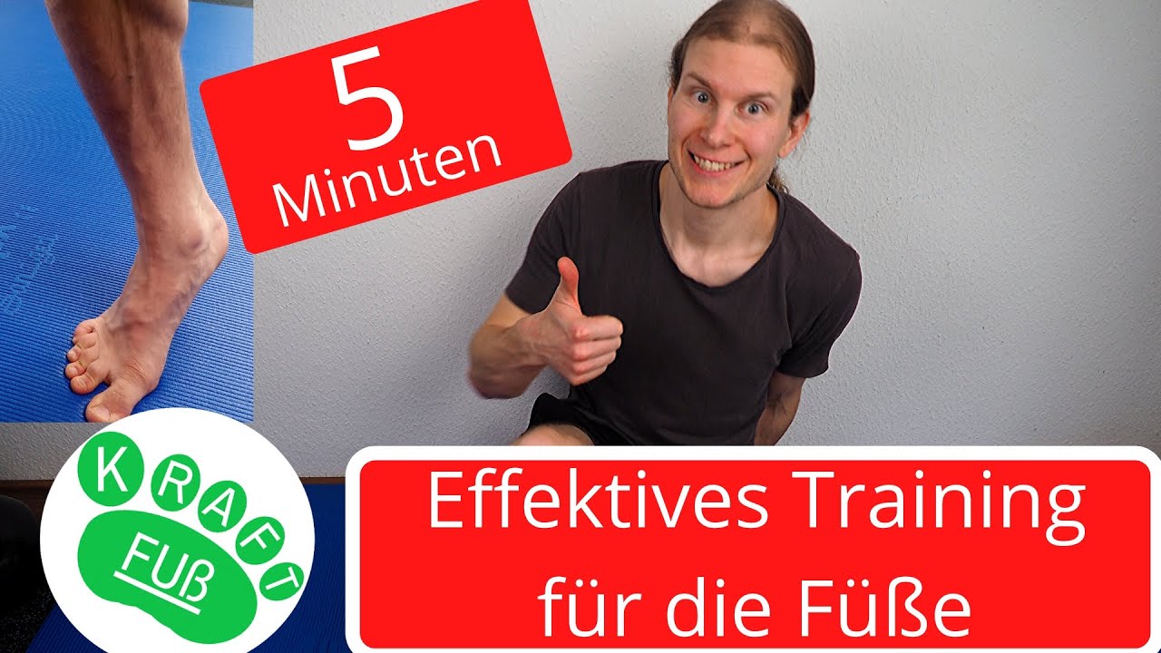 Fußtraining ohne Equipment in kürzester Zeit | Fußtherapie