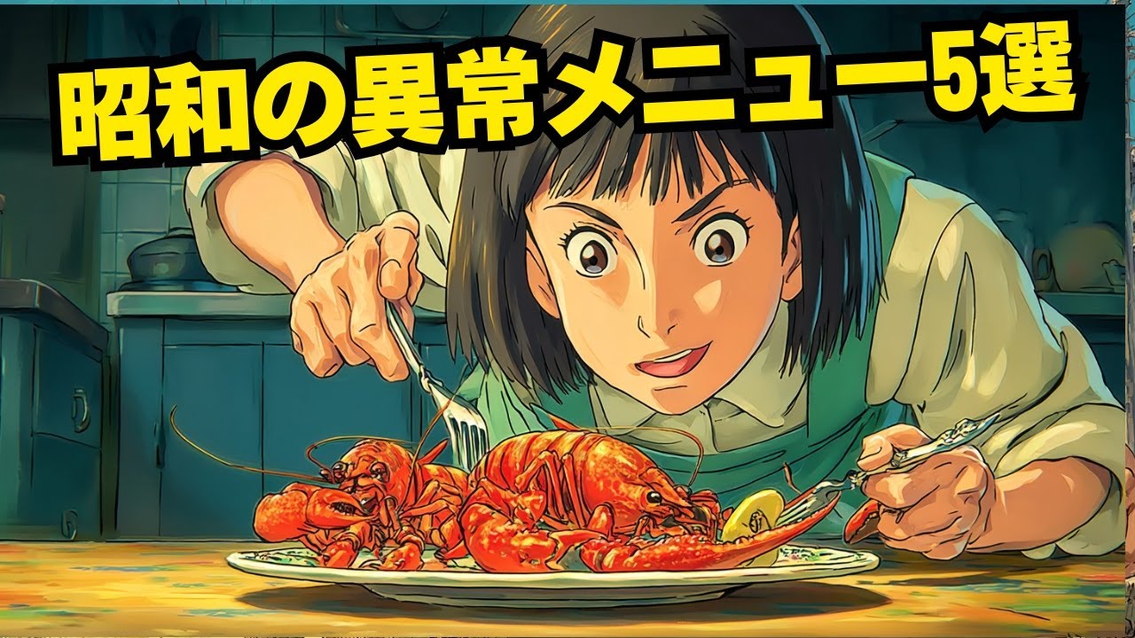 【実話】昭和時代に本当に食べられていた信じられない料理5選