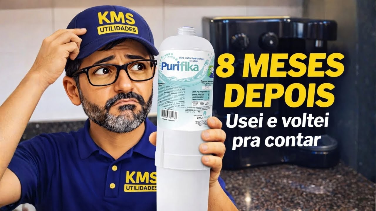 💧 REFIL PURIFIKA É BOM MESMO? TESTEI POR 8 MESES! #kmsutilidades 