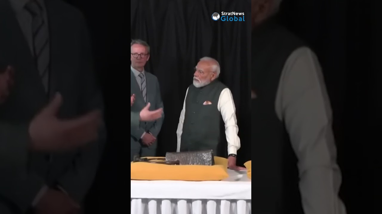 PM Modi participated in a ceremony for restitution of Chola copper plates in Netherlands | #shorts