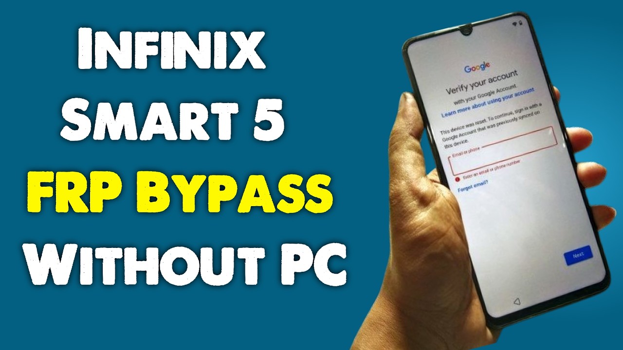 Infinix Smart 5 (X657) Frp Bypass Google Account Lock Android 10 Q | Infinix Smart 5 Frp Unlock