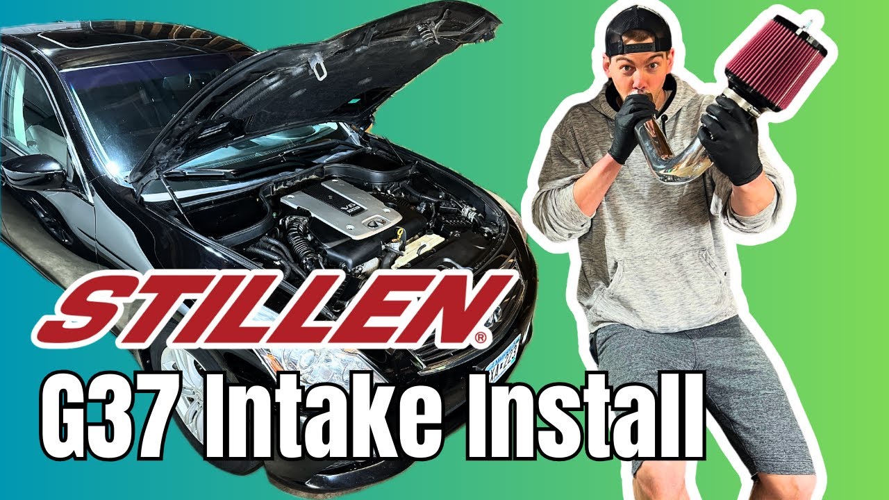 Stillen Gen3 Cold Air Intake Unbox & Install - 2010 Infiniti G37