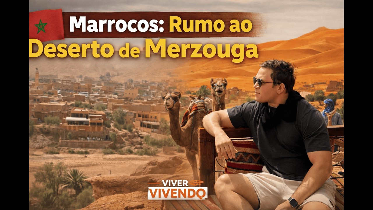 Atravessei o Marrocos até o Saara… e não foi como eu imaginava 🇲🇦