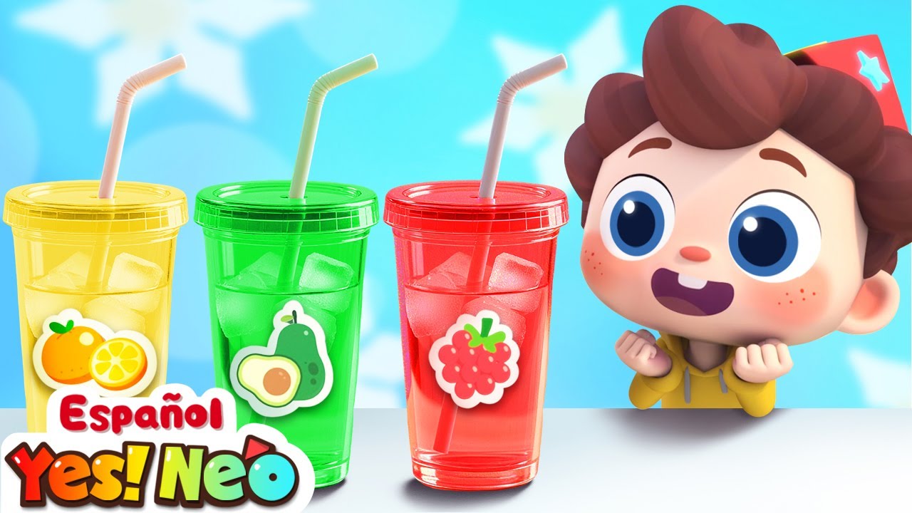 Robot de Bebidas Coloridas | Yes! Neo - Canciones y Caricaturas para Ni&ntilde;os