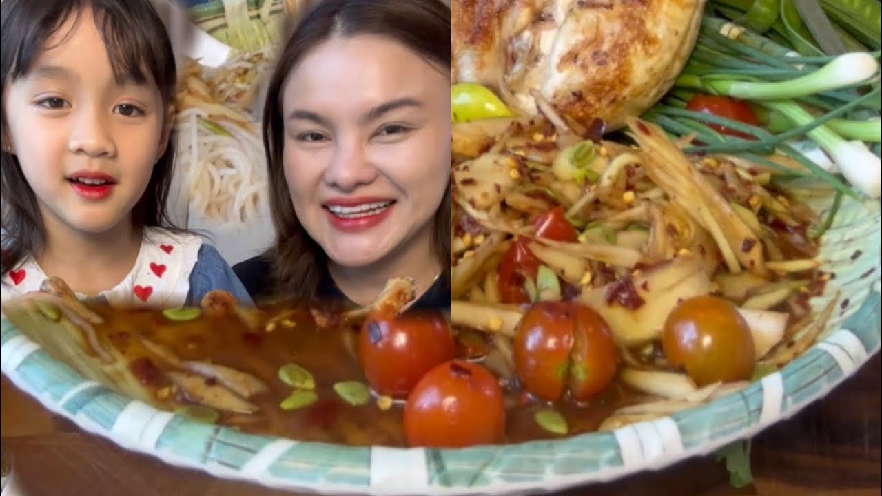น้องของขวัญอยากกินส้มตำไก่ย่าง  |ตั้มมี่Channel