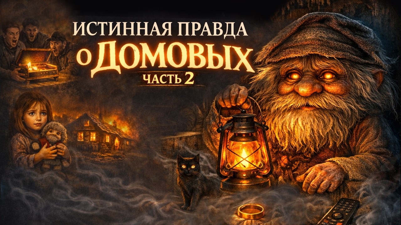 Истинная Правда о Домовых 2 | Реальные истории на ночь о домовых (живой голос, спокойное видео)