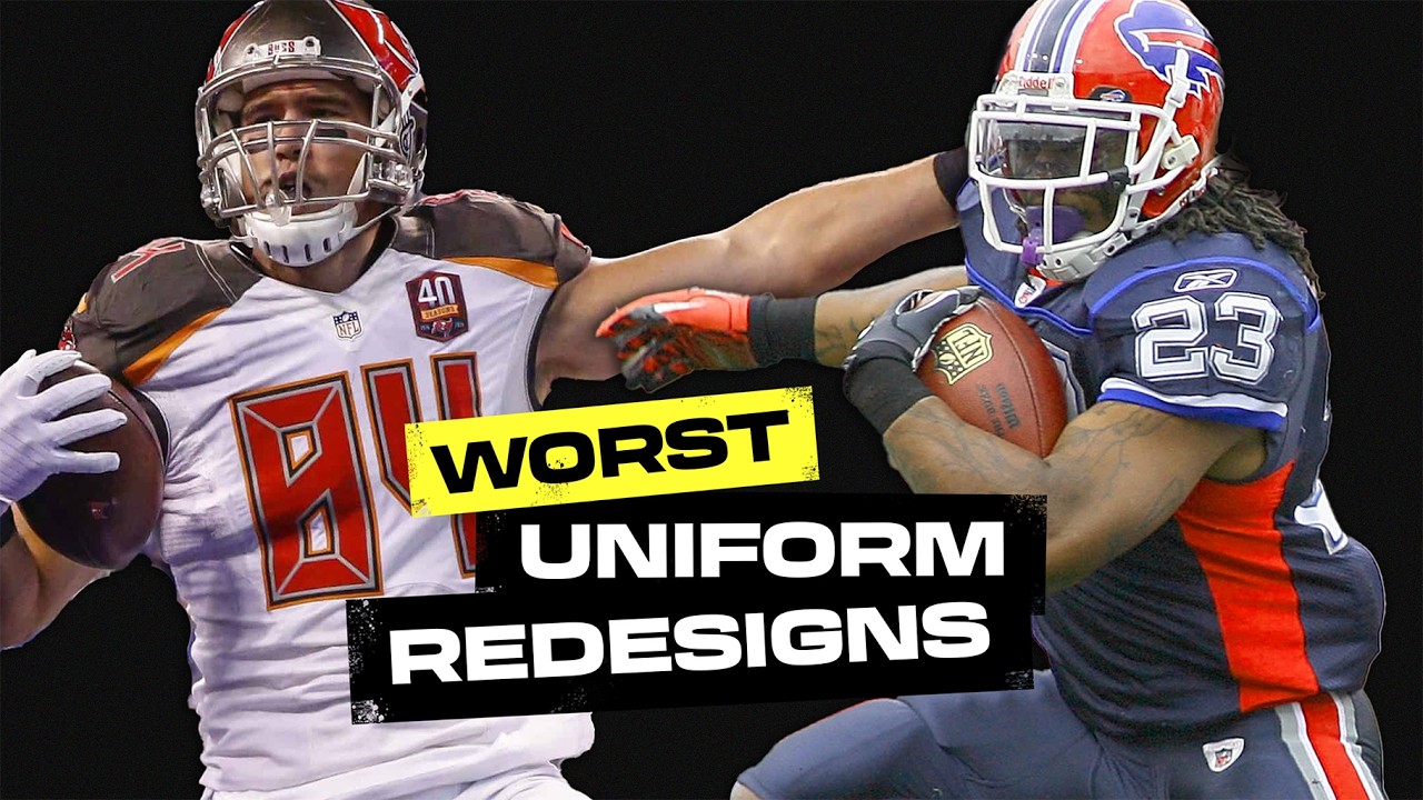The Worst Uniform Redesigns in NFL History