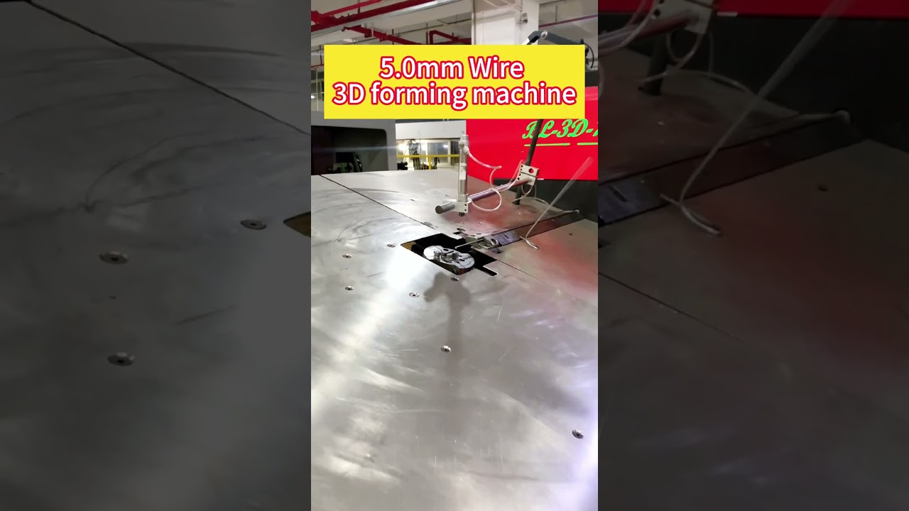 Wire bending machine manufacturer5.0mm wire 3d forming machine