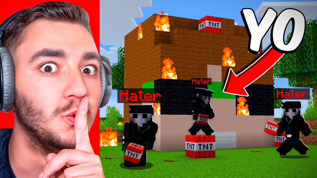 Me Infiltré en el Clan de mis HATERS en MINECRAFT