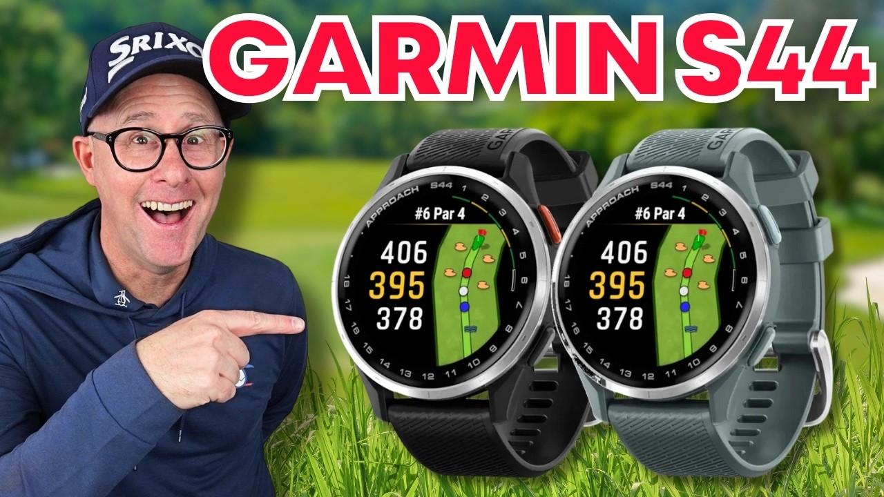 Garmin S44 &mdash; лучшие часы для гольфа 2026 года?