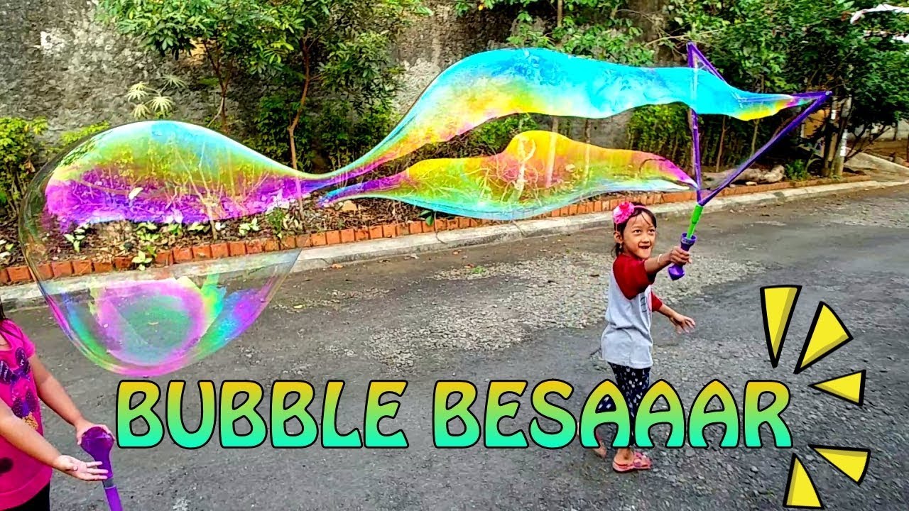 Mainan Gelembung Balon Raksasa | Giant Bubble - UNBELIEVA BUBBLE