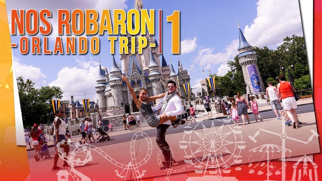 Nos Robaron En Orlando 😱😱 Johanna Fadul & Juan Sebastian Quintero | Orlando Trip Parte 1