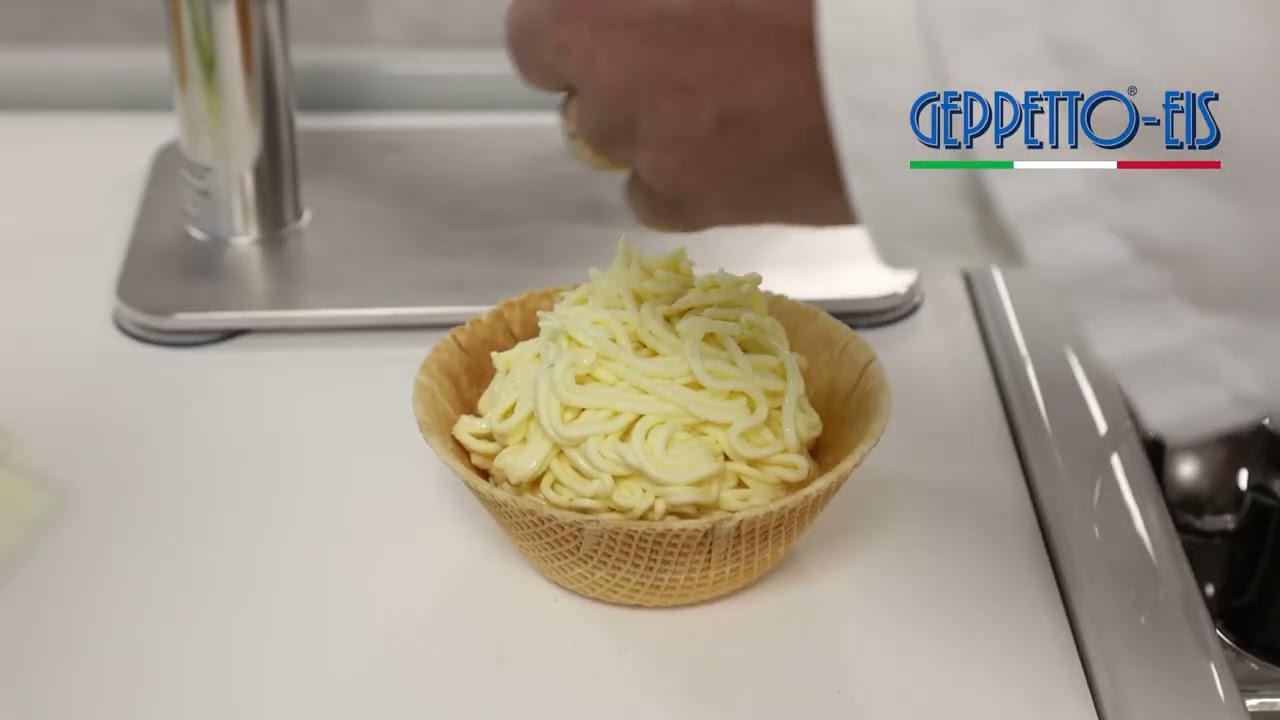 Spaghetti Eis Station GEPPETTO&reg;  Spaghetti Eis f&uuml;r Alle!