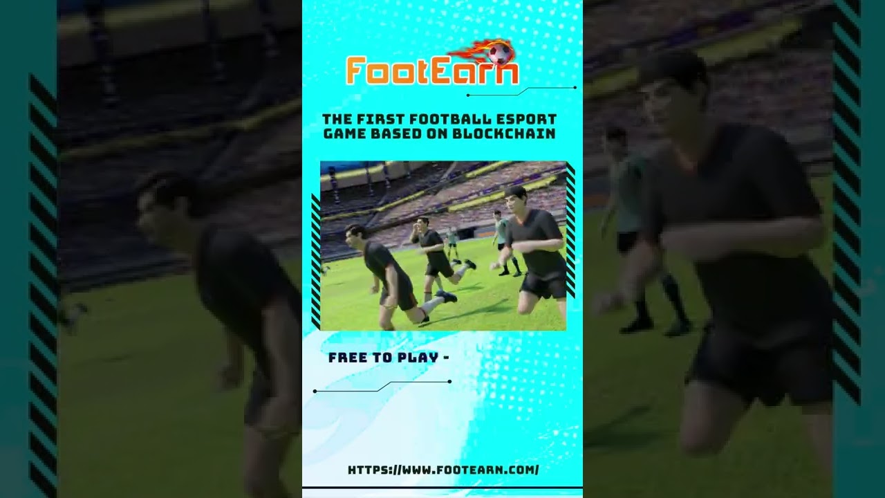 FOOTEARN | The First Football eSport game based on blockchain #shorts #footearn #blockchain
