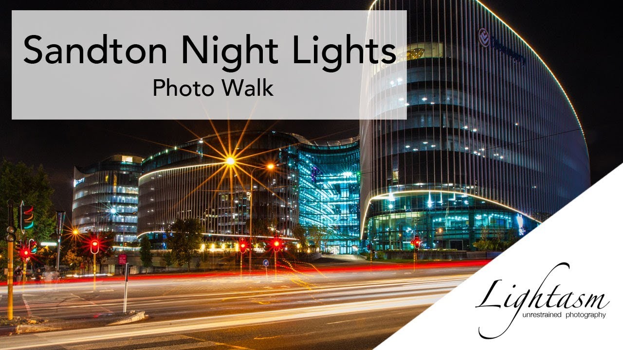 Sandton's Night Lights Illuminate Africa's Richest Square Mile #Sandton #Africa #Rich