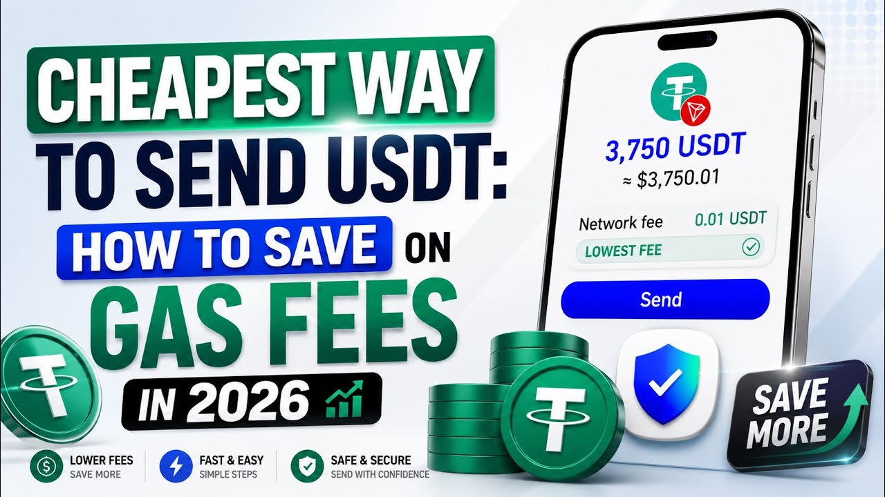 Cheapest Way to Send USDT: How to Save on Gas Fees in 2026