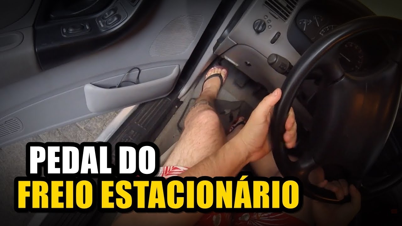 COMO USAR O PEDAL DE FREIO ESTACIONÁRIO CORRETAMENTE