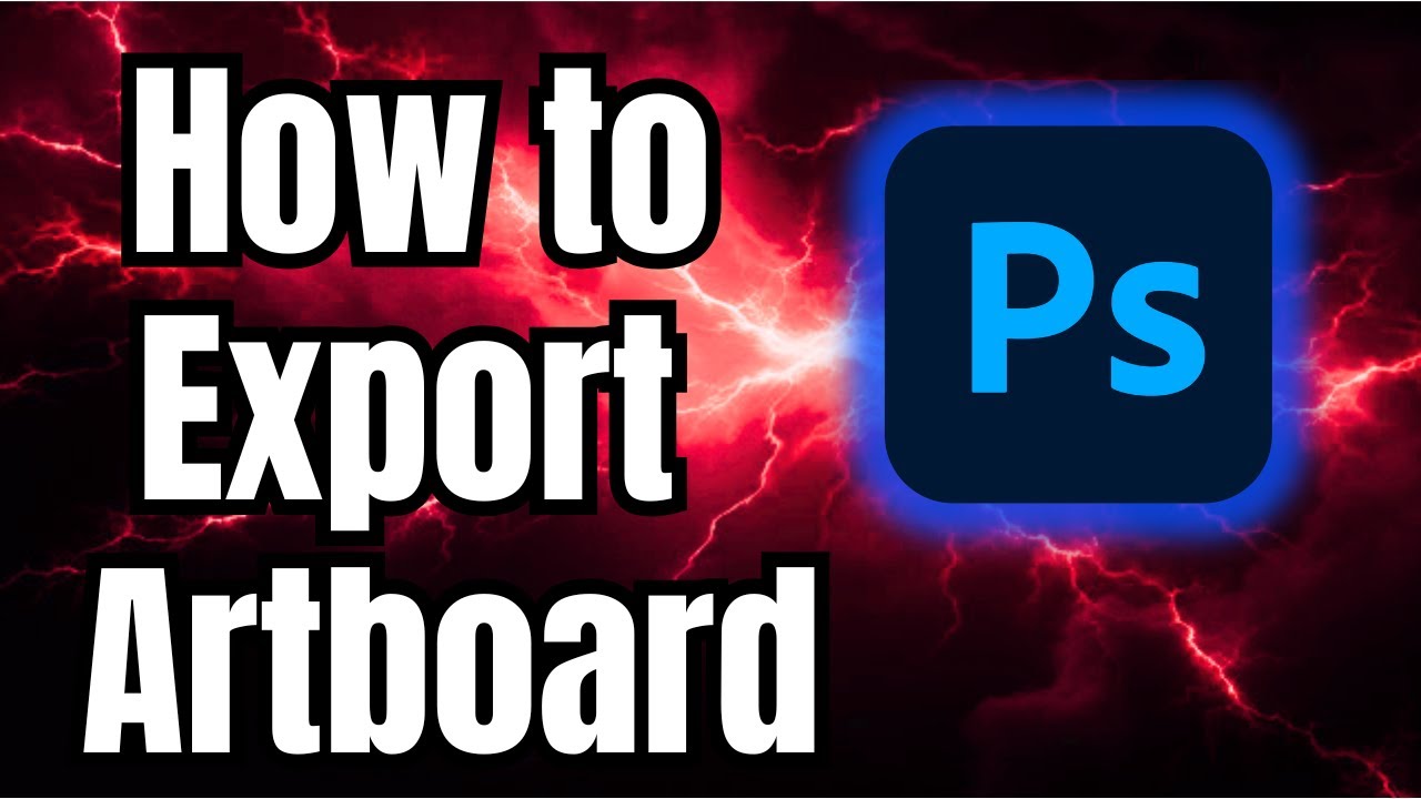 Как экспортировать монтажную область в Photoshop (простое руководство)