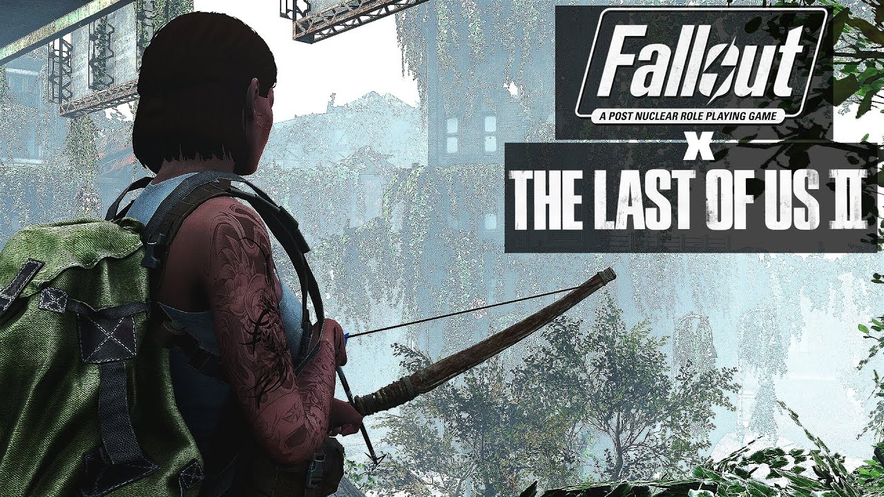 Fallout 4 Ultra Modded :  Last of Us 2 Overhaul Gameplay
