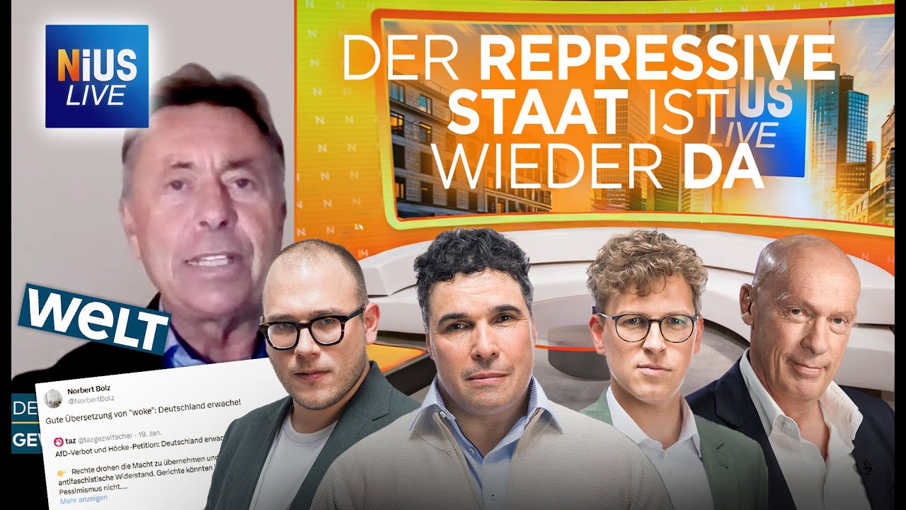 🚨Polizei droht Professor: Seien Sie vorsichtiger, was Sie posten | NIUS Live am 24. Oktober 2025