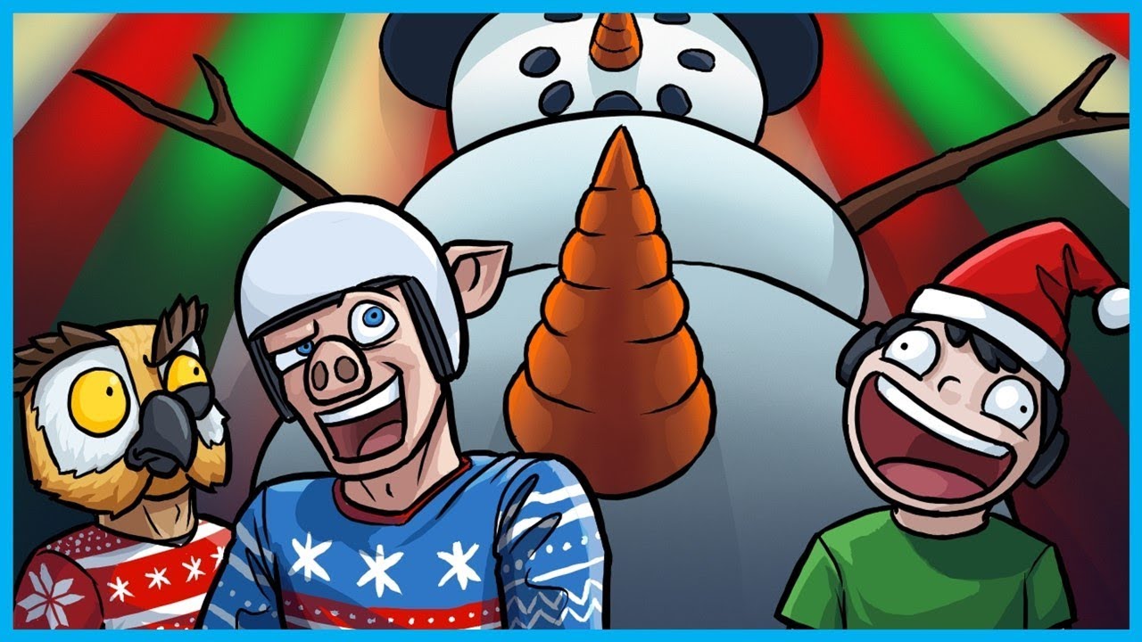 Garry's Mod Guess Who Christmas Edition! - Giant Snowman D*%K, Gingerbread Man Betrayal, Wish List!