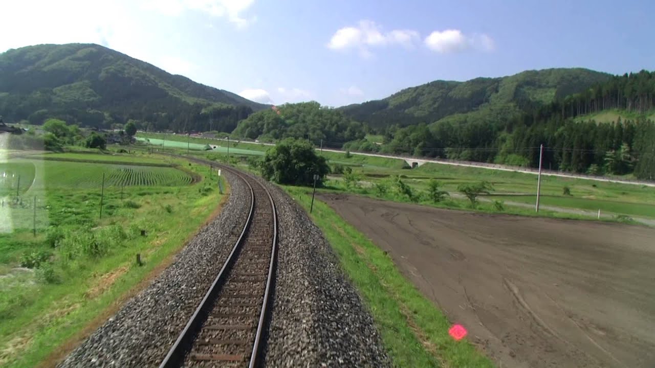【前面展望】花巻～遠野～釜石【釜石線】