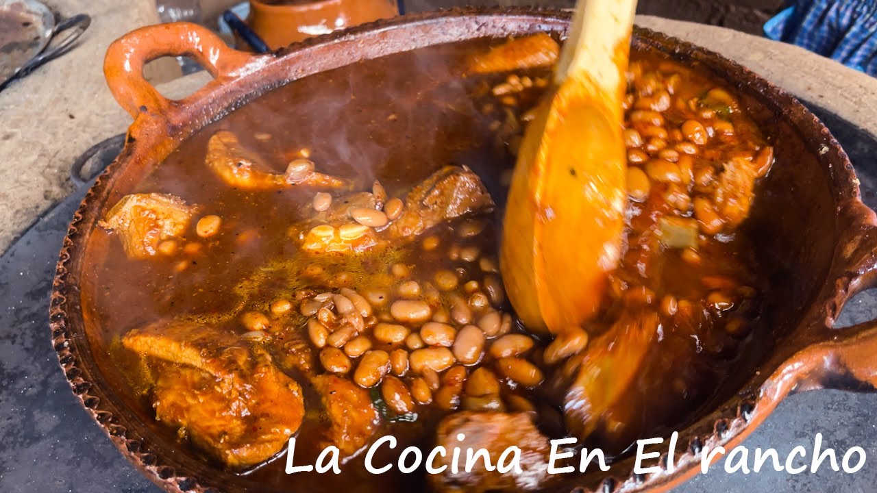 Frijolitos con Costillas La Cocina En El Rancho