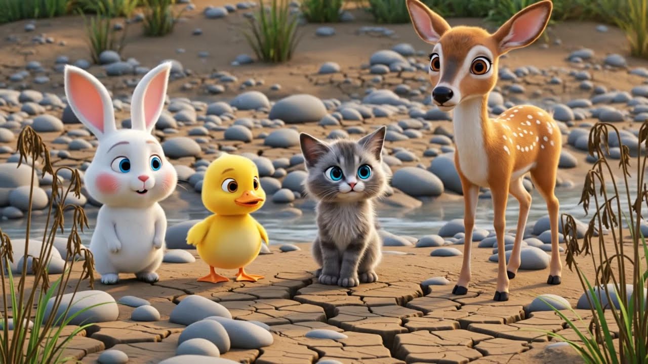 🐰🐤Roro, Dodo, and Kiki: Unraveling the Mystery of the Drying-Up River