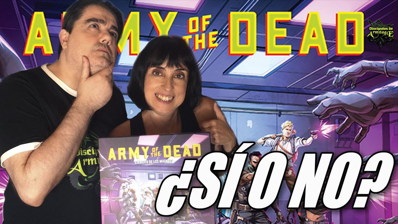 ARMY of the DEAD, Zombicide. RESEÑA de juegos de mesa