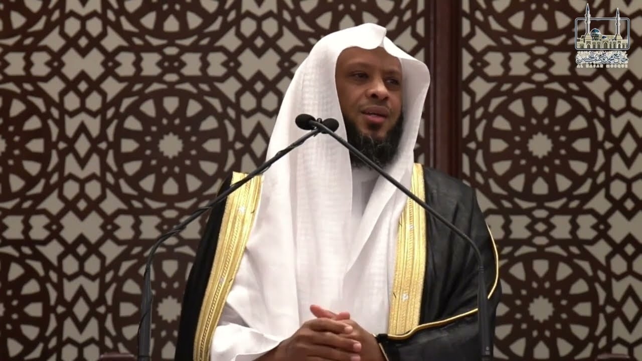 《 المطر آية 》خطبة الجمعة ▪︎ الشيخ توفيق الصايغ