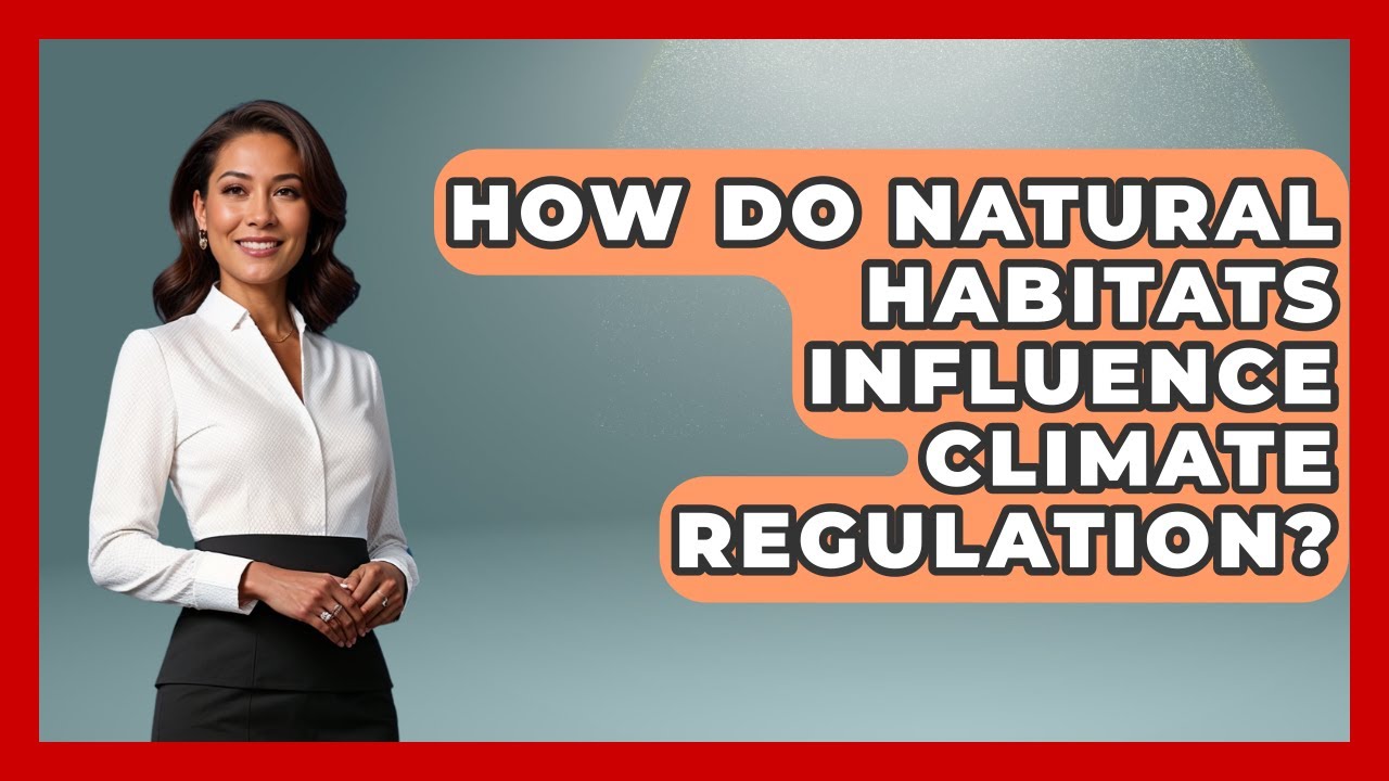 How Do Natural Habitats Influence Climate Regulation? | Explaining Ecology News