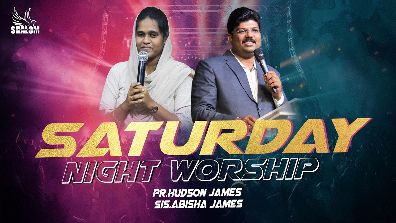 Pr. Hudson James #praiseandworship@-PuducherryBelieversChurch #livechurch #motivation #tamil #shalom