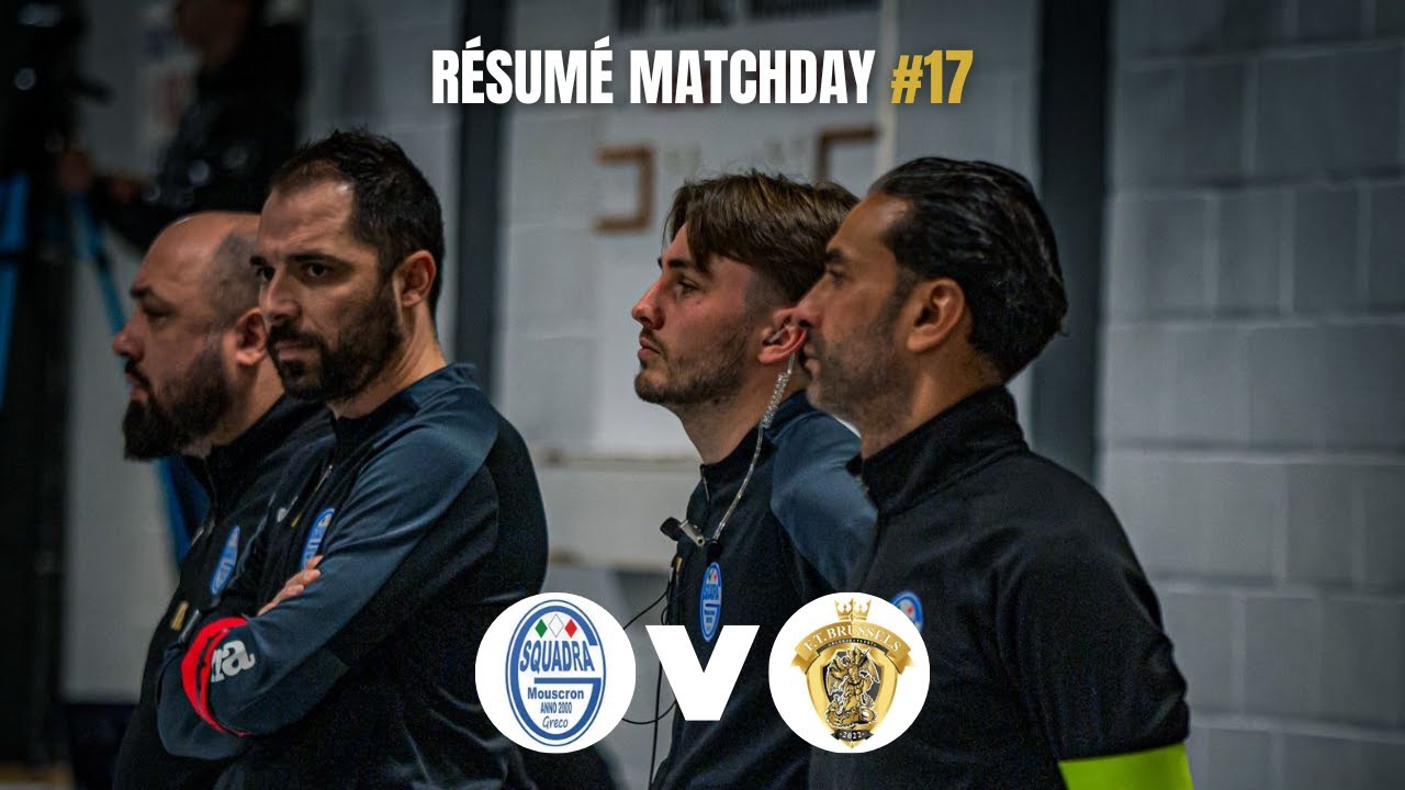 HIGHLIGHTS | SQUADRA MOUSCRON x BOURAZA FT BRUSSELS | Résumé 17ᵉ journée - D2 Futsal Belge 24/25