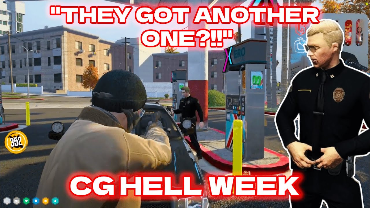 Mr.K Continues Hell Week And Robs A Cop...(With Captain Slacks POV) | NoPixel 4.0