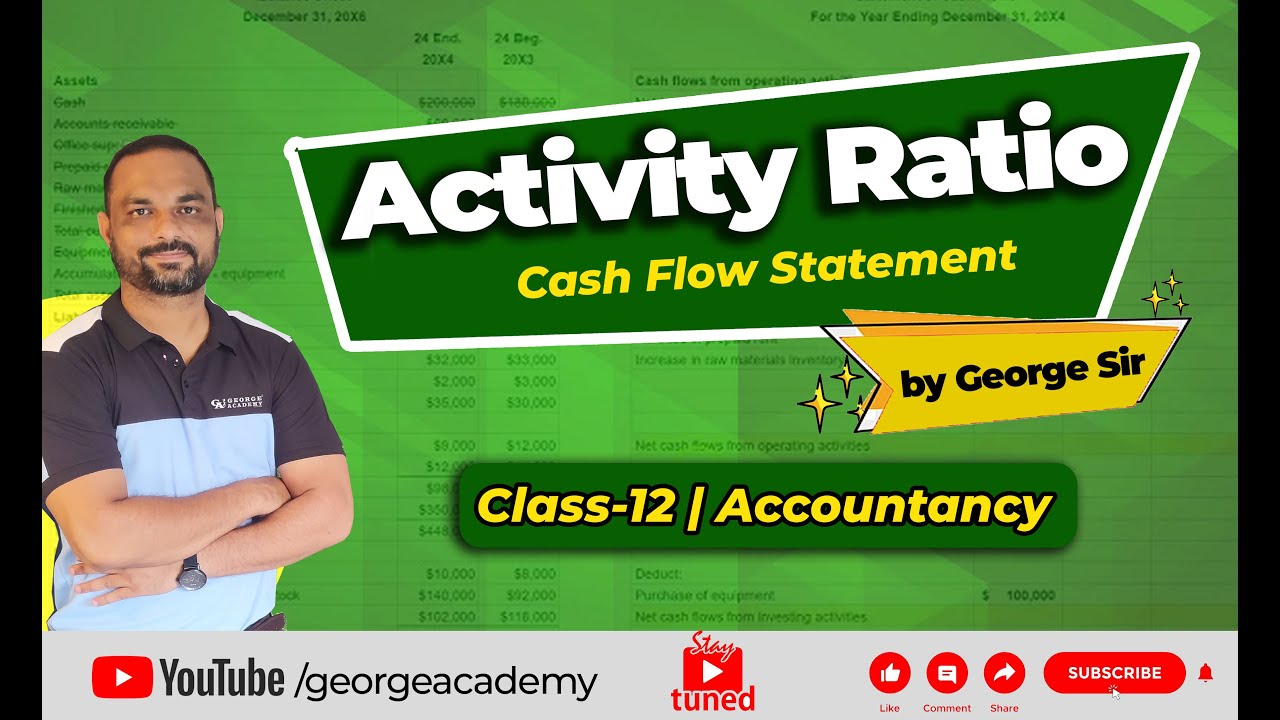 Activity Ratio - Ratio Analysis | Class- XII | Accountancy