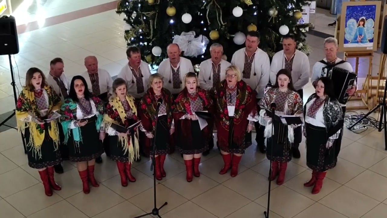 Давня колядка «Днесь велія радість», народний аматорський хор «Піснецвіт» с. Киданці