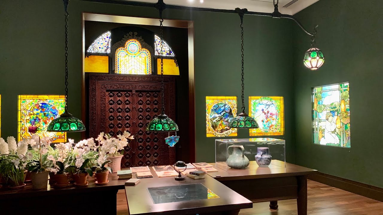 The Charles Hosmer Morse Museum of American Art Louis Comfort Tiffany  exhibitions part9 Winter Park