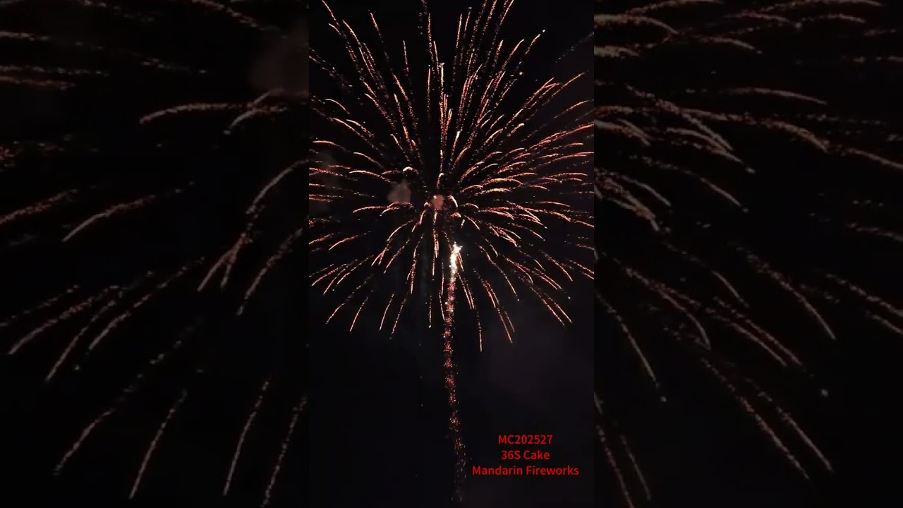 Outdoor 36 Shots Consumer Cake Fireworks High Quality 1.4g Fireworks Pyrotechnics