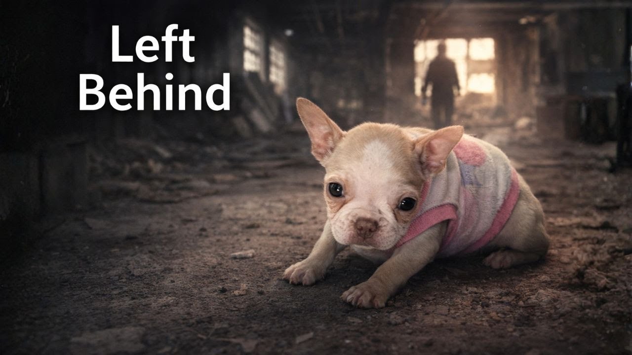 A Tiny Puppy Left Behind in an Old Warehouse — Rescue Story 🥹🐾Elsa Chunky ep2