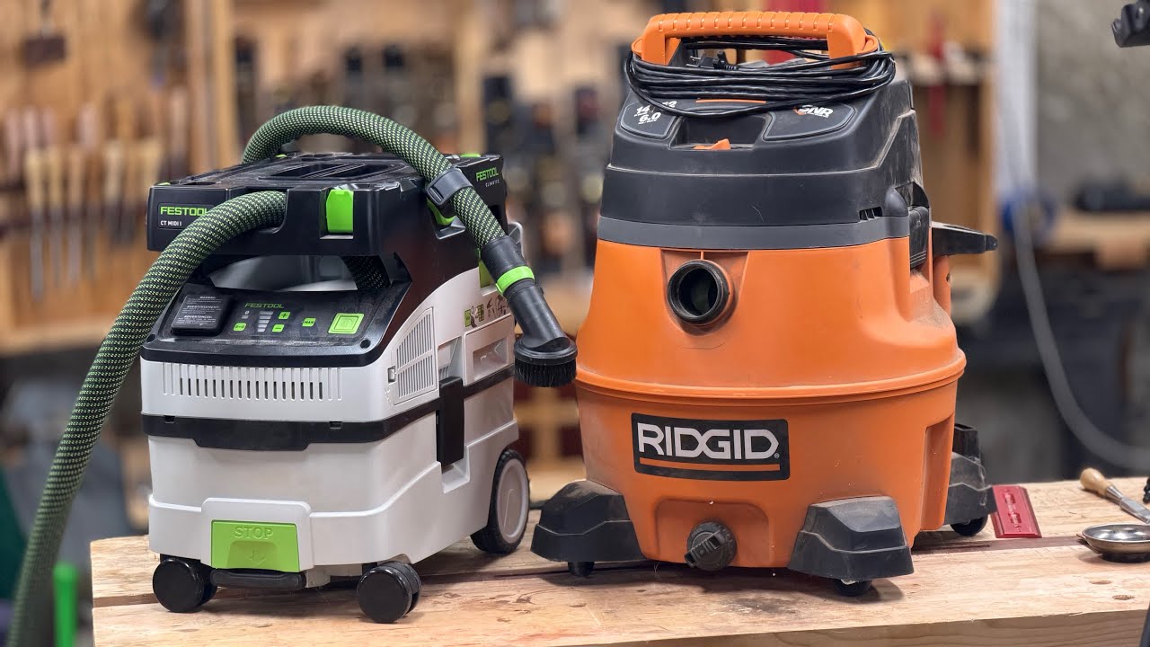 From a Ridgid Shop Vac to a Festool CT Midi