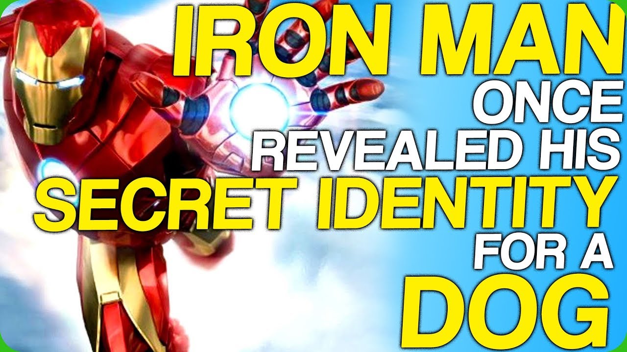 Iron Man Once Revealed His Secret Identity For A Dog (Super Hero Alter Egos)