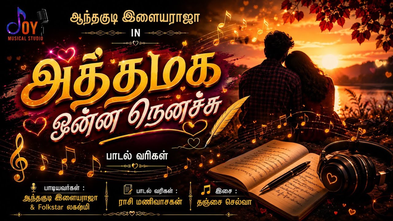 அத்தமக  ஒன்ன நெனச்சு | தமிழ் பாடல் வரிகள் | Athamaga Unna Nenachu | Tamil Lyrics |Joy Musical Studio