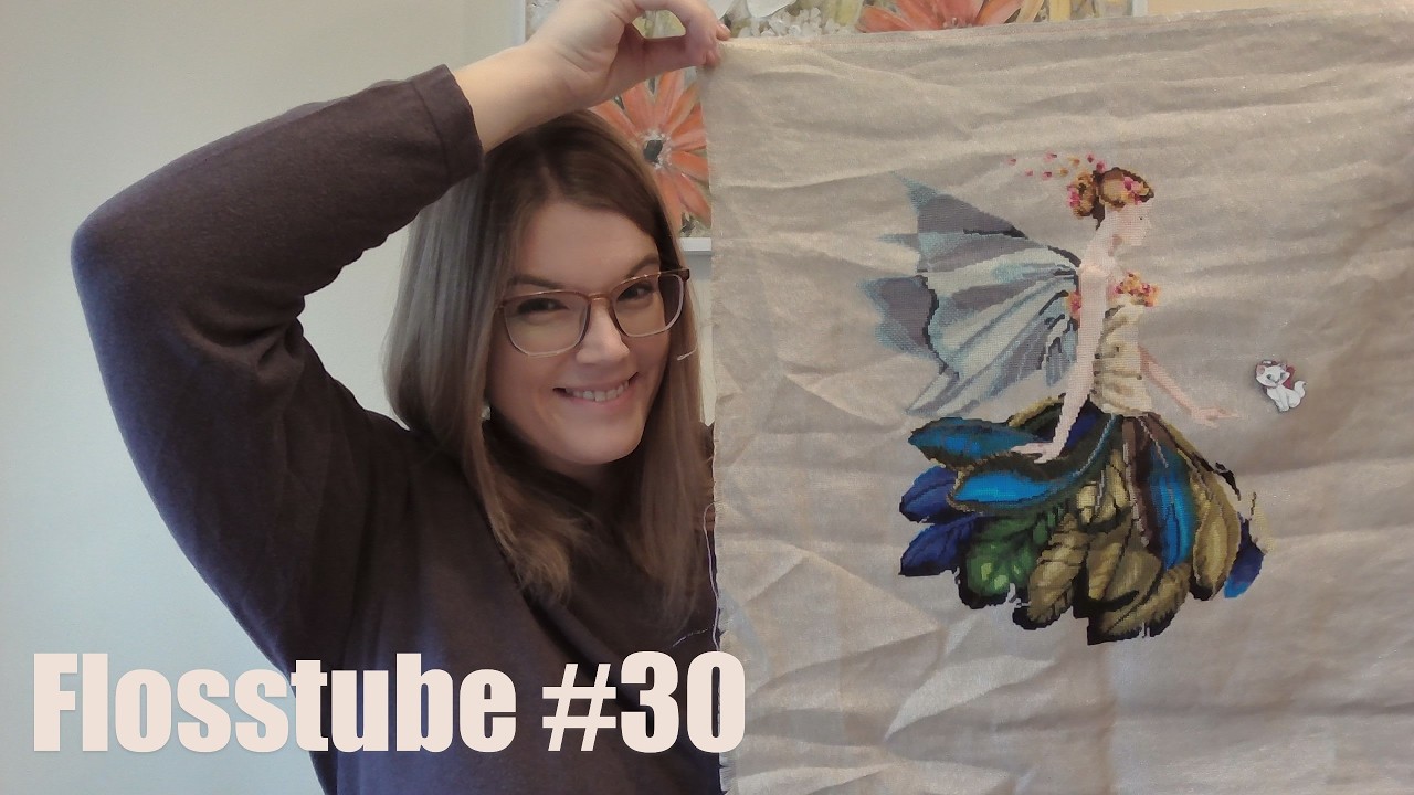 Flosstube #30: Крутю педали (в процессе работы) и анонс на март