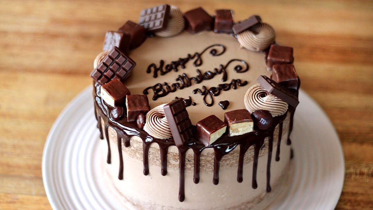 2.2 кг Шоколадное печенье-Брауни-3-х слойный торт | Кремовая глазурь из настоящего темного шоколада