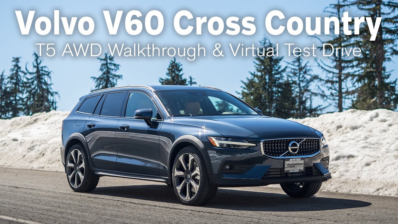 2021 Volvo V60 Cross Country T5 AWD Walkaround and Virtual Test Drive
