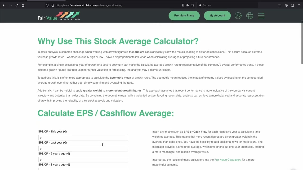 PEG Ratio Calculator &ndash; Find Growth Stocks at the Right Price!