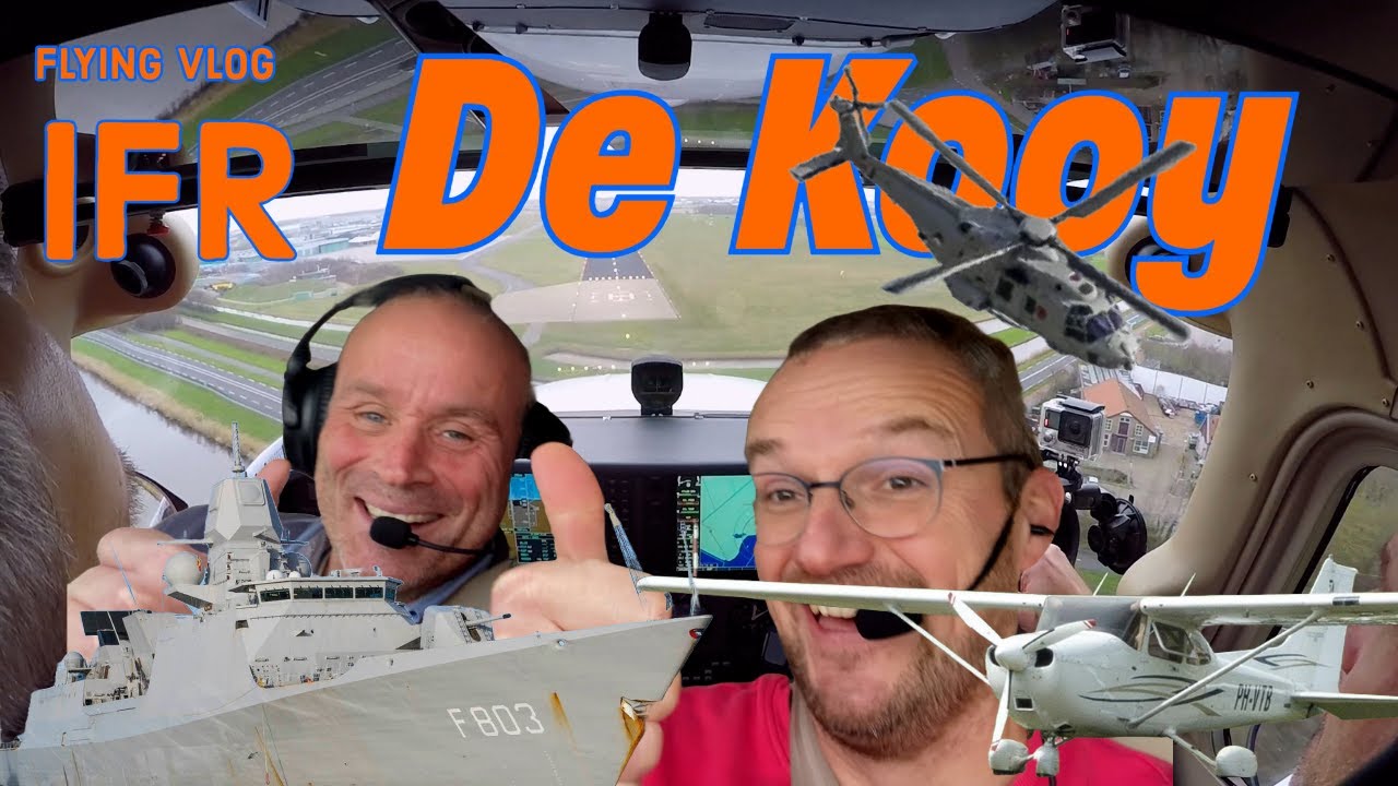 Starting the 2025 flying season! #Teuge to De Kooy, #IFR