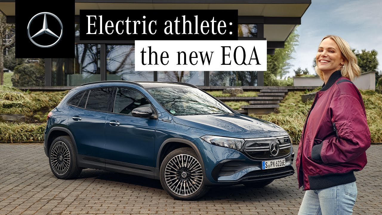 The New EQA | Electric Test-Drive with Leonie von Hase