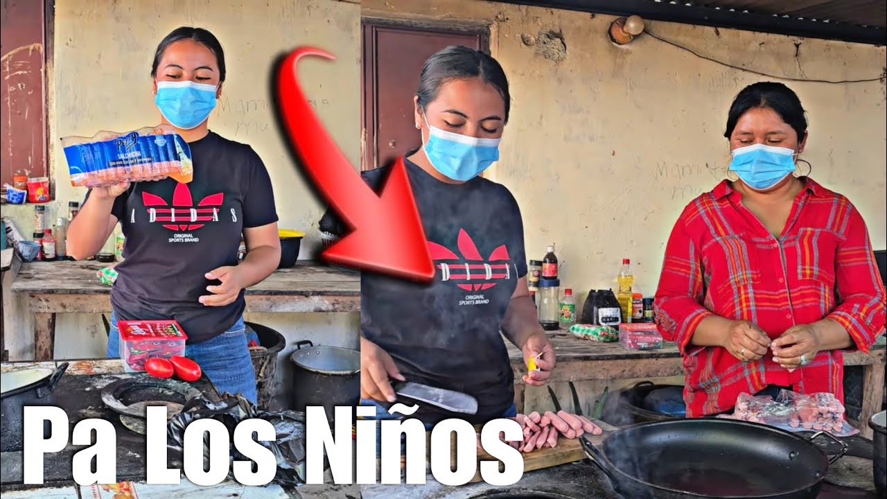 Carmen Y Danielita Se Pusieron A Cocinarles A Los Niños De Doña Esperanza🙏🥰